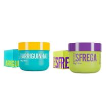 Kit bb barriguinha cream + bb esfrega bumbum - beleza brasil