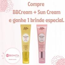 Kit BB Cream Bege Médio + Protetor Solar Latika Sun Cream FPS50