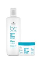 Kit BC Bonacure Clean Moisture Kick Duo Treatment Super