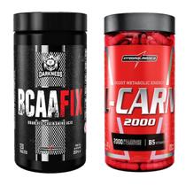 Kit Bcaa Fix 120 Tabs + L-Carnitina 120 Caps IntegralMedica