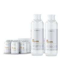 Kit be blonde duo 250ml e ampola de tratamento madamelis Kit be blonde duo 250ml e ampola de tratamento madamelis