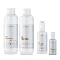 Kit be blonde duo 250ml e umectação Kit be blonde duo 250ml e umectação