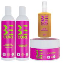 Kit Be Curl Cabelos Cacheados E Styling E Óleo