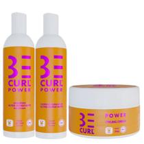 Kit Be Curl Power Cabelos Crespos E Afro (3 Itens)