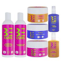 Kit Be Curl Tratamento e Definição Cabelos Cacheados (7 itens)