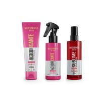 Kit Be.Use Completo Máscara + Finalizador Spray Acidificante + Óleo Sublime Bio Extratus Hidratação, Brilho e Controle