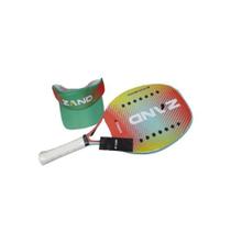 Kit Beach Tennis Raquete Z Fiber E Viseira - ALP SPORT WEAR