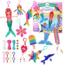 Kit Bead Pets Making Kit Happy Makers com instruções e acessórios