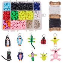 Kit Bead Pets SUNNYCLUE DIY, 10 conjuntos com mais de 600 peças para o Natal