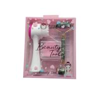Kit Beauty c/escova limpeza+escova pincel+rolo Royal Products