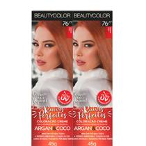 Kit Beauty Color Coloração 76.77 Ruivo Sequoia Individual