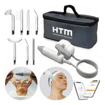 Kit Beauty Face Portátil Alta Frequência + 4 Eletrodos HTM