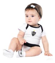 Kit Bebê Atlético MG 3 Peças Menina - Torcida Baby