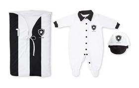 Kit Bebê Botafogo Saída Maternidade Preto - Torcida Baby