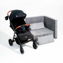Kit Bebê Carrinho Dobrável Freso e Sofá Soft Play Modular Kit Bebê Carrinho Dobrável Freso e Sofá Soft Play Modular