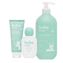 Kit Bebê Colônia Fresh Creme De Assaduras 100g Sabonete Líquido 400ml Vegano Buba Care Kit Bebê Colônia Fresh Creme De Assaduras 100g Sabonete Líquido 400ml Vegano Buba Care