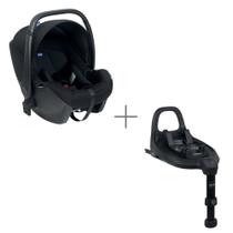 Kit Bebê Conforto Chicco Kory Essential + Base Full 360 I-Size Chicco Preto - 6087070950000K