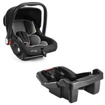 Kit Bebê Conforto Rest Preto e Base (0-13kg) - Multikids Baby