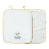 Kit Bebê Little Baby Matelasse 2 Babinhas Boca Amarelo - Hug