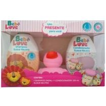 Kit Bebe Love Shampoo E Condicionador Com Bichinho Rosa- Nutriex Kit Bebe Love Shampoo E Condicionador Com Bichinho Rosa- Nutriex