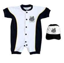Kit Bebê Santos 2 Peças Curto - Torcida Baby Kit Bebê Santos 2 Peças Curto - Torcida Baby