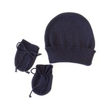 Kit Bebê Touca e Luva de Tricô Unissex