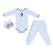 Kit Bebê Vasco 3 Peças Longo Torcida Baby Kit Bebê Vasco 3 Peças Longo Torcida Baby
