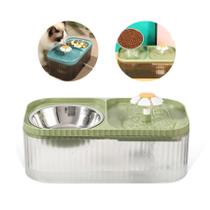 Kit Bebedouro e Comedouro Automático USB e Design Compacto