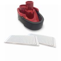 Kit Bebedouro Fonte cachorro caes gatos automatico bivolt 2,5L + 2 Filtro purificador de água