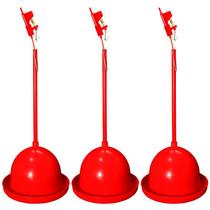 Kit Bebedouro pendular automático aves 3 unidades