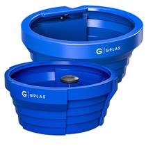 Kit Bebedouros 500L e 1.000L para Gado Azul Gplas Kit Bebedouros 500L e 1.000L para Gado Azul Gplas