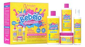 Kit bebeloo tutti frutti 4 produtos sh+cond+másc spray Kit bebeloo tutti frutti 4 produtos sh+cond+másc spray