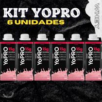 Kit Bebida Láctea Uht Yopro Morango Eleve Sua Performance Kit Bebida Láctea Uht Yopro Morango Eleve Sua Performance