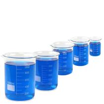 Kit Becker Vidro Graduado 50, 150, 250, 500 E 1000ml