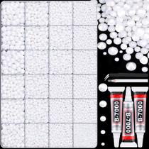 Kit Bedazzler de strass Belleboost com 30.000 unidades de resina branca