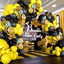 Kit Bee Balloons Arch & Garland SHERYL DECOR com 110 balões