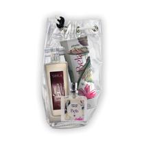 Kit Bela L.A.V. (074) - Perfume 100ml + Hidratante 200g + Perfume Capilar + Necessaire