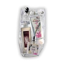 Kit Bela L.A.V. (074) - Perfume 55ml + Meu Creminho + Perfume Capilar + Necessaire