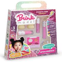 Kit beleza com diversao - maquiagem para criança - dermatologicamente testado - aprovado pela anvisa