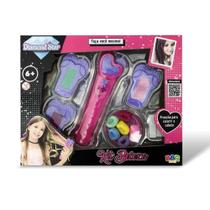 Kit Beleza Com Prancha Para Colorir o Cabelo BBR Toys R3328