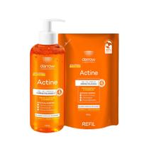 Kit Beleza Darow Actine Gel de Limpeza Vitamina C 400g com Pump + Refil Gel de Limpeza Vitamina C 300g Kit Beleza Darow Actine Gel de Limpeza Vitamina C 400g com Pump + Refil Gel de Limpeza Vitamina C 300g