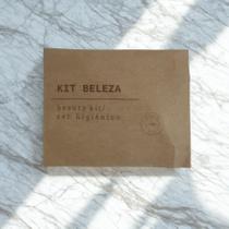 Kit Beleza Descartável 150unds Embalagem Kraft Realgems