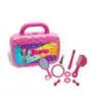 Kit beleza infantil jessie fashion com espelho + acessorios 10 pecas na bolsa - PICA PAU