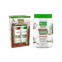 Kit Beleza Natural Coco Sh 200Ml+Cond 200Ml+Cr Pentear 1Kg Kit Beleza Natural Coco Sh 200Ml+Cond 200Ml+Cr Pentear 1Kg