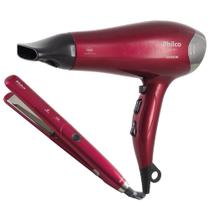 Kit Beleza PKT3250 Cherry Philco Com Secador 2200W e Prancha de Cabelo 127V