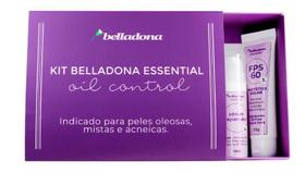Kit Belladona Essentials Oil Control - 5 produtos com caixa gaveta