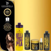 Kit Bellaterapia Tratamento Profundo + Progressiva Liso, Brilho e Reconstrução