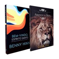 Kit Bem-Vindo Espírito Santo Benny Hinn + Devocional Amando a Deus Leão