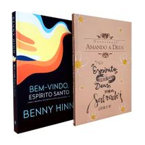 Kit Bem-Vindo Espírito Santo Benny Hinn + Devocional Amando a Deus Lettering