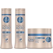 Kit Bendito Loiro Haskell com Shampoo, Condicionador e Máscara 300g Kit Bendito Loiro Haskell com Shampoo, Condicionador e Máscara 300g